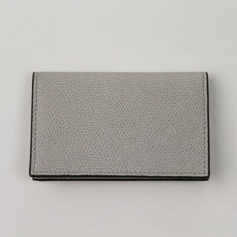 Valextra ヴァレクストラ カードケース(名刺入れ)アッシュグレー