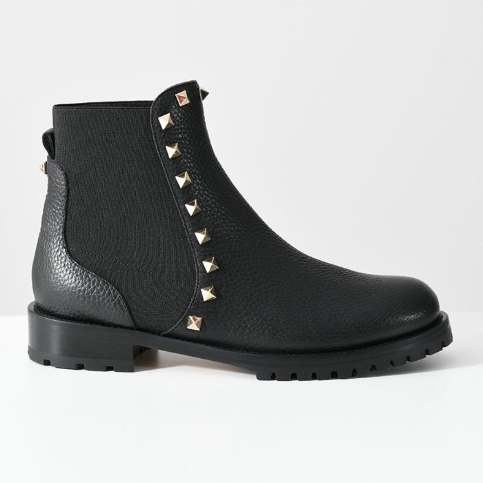 国内即発】VALENTINO ロックスタッズブーツ (VALENTINO/ショートブーツ