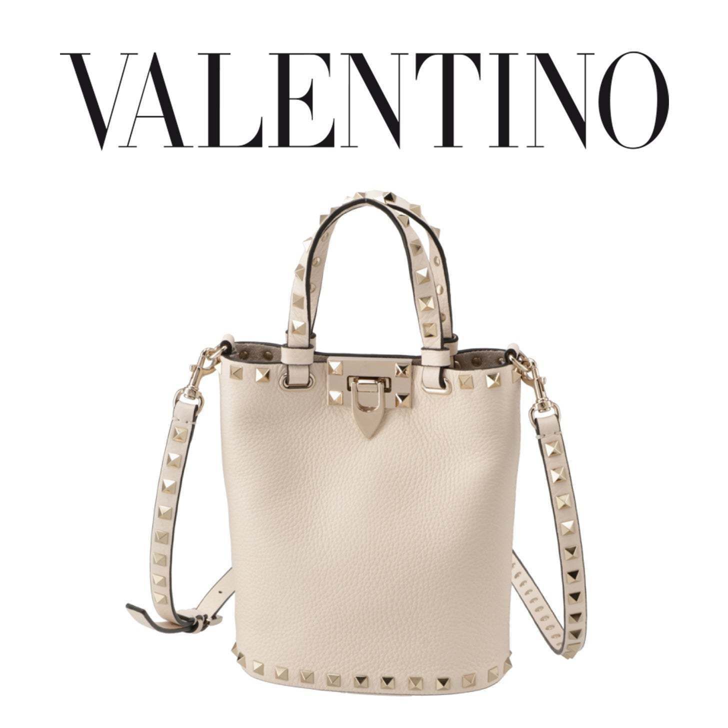 ☆ VALENTINO GARAVANI ☆ ロックスタッズ 2WAYショルダーバッグ