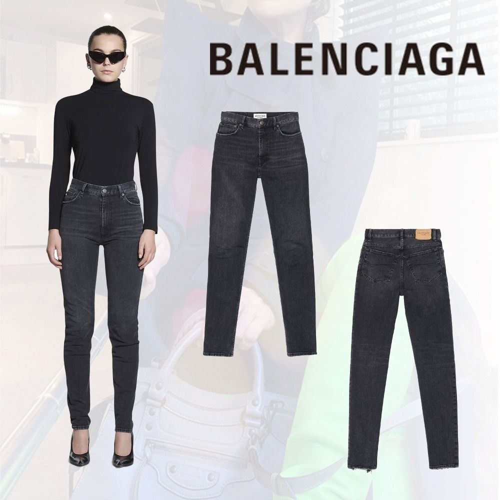 ○送料込○BALENCIAGA○スキニー ストレッチビンテージデニム