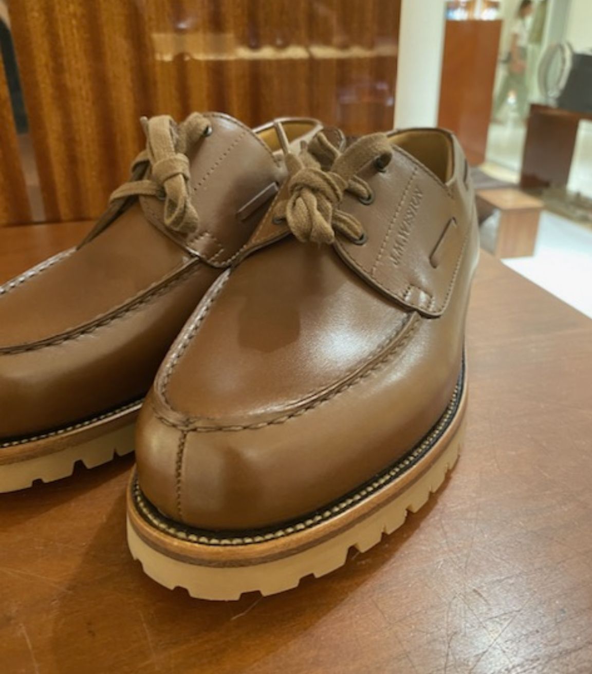 J.M.WESTON 定番 Parisより Derby bateau Yachting derby #690 (J.M.