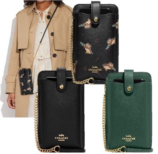 Coach スマホショルダー クロスボディ スマホバッグ 関税送料込 (Coach