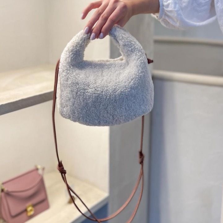 もこもこが可愛い♡【POLENE】《Beri》ショルダー バッグ (POLENE