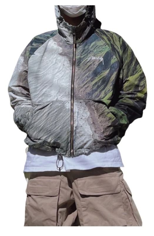 ☆関税込☆Stussy☆Stussy Coastline Beach Shell Jacket Multi