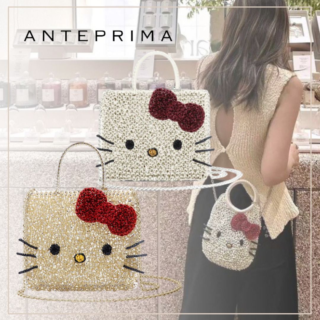 ANTEPRIMA】ハローキティ ワイヤーバッグ（大） (ANTEPRIMA