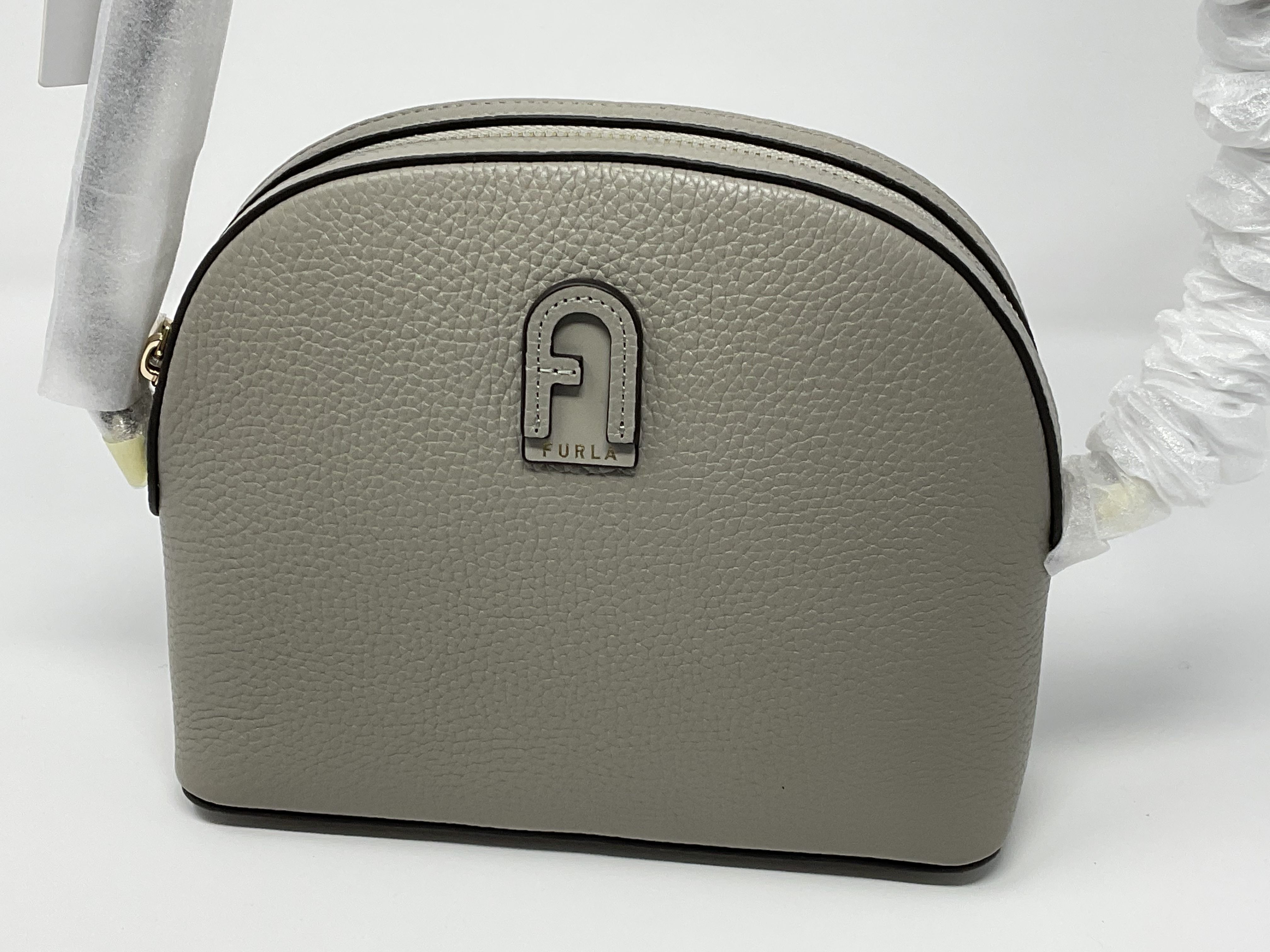 人気商品！FURLA アテナ レザークロスボディ ショルダーバッグ (FURLA