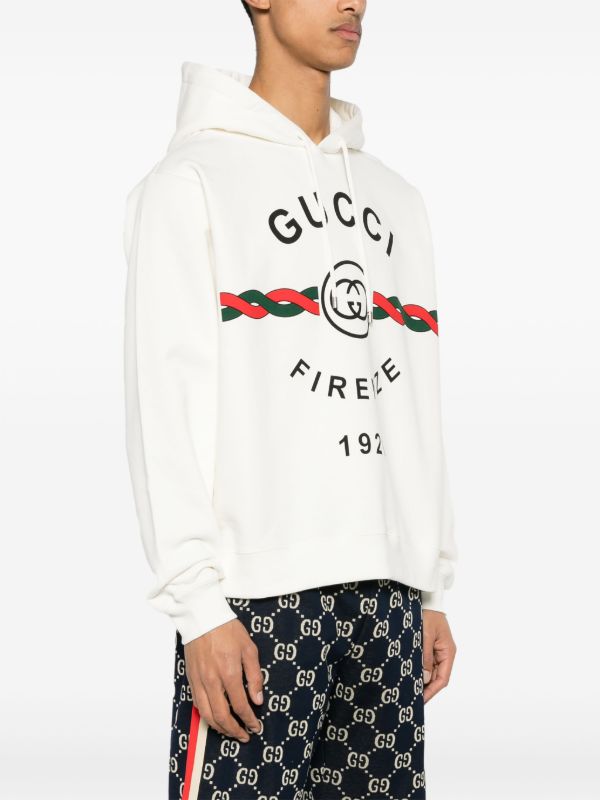 Gucci Firenze 1921 パーカー | ホワイト | FARFETCH JP