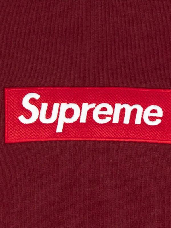 Supreme Box Logo Crew Neck Sweatshirt | Red | FARFETCH CA