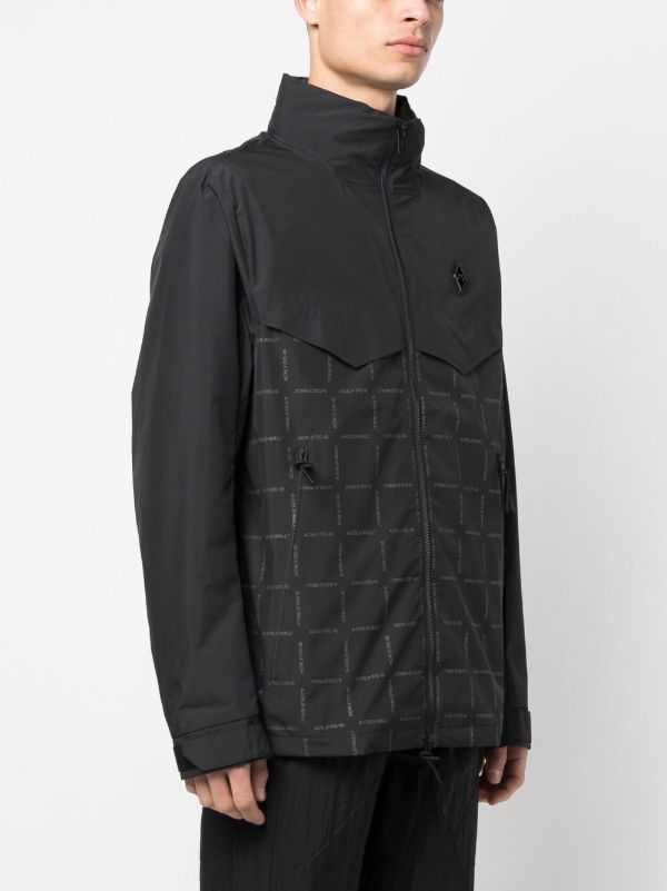 A-COLD-WALL* logo-print Jacket | Black | FARFETCH