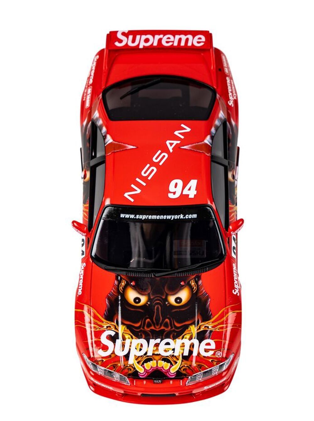 Supreme x Kyosho Mini-Z Nissan Skyline Nismo R33 RC Readyset | Red