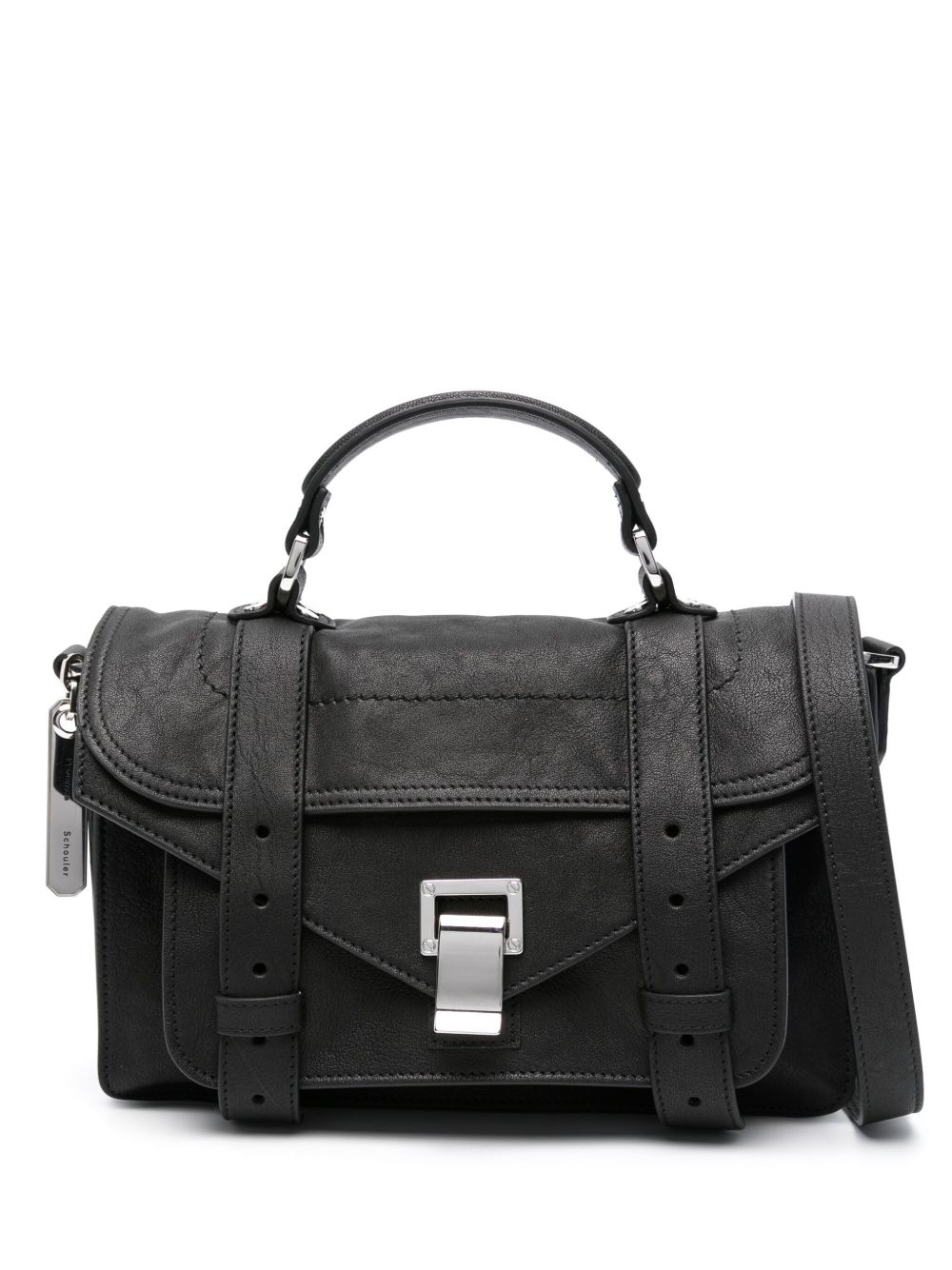 Proenza Schouler PS1 レザーバッグ S | ブラック | FARFETCH JP