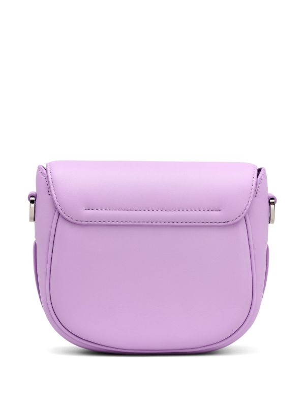 Marc Jacobs The Covered J Marc Saddle Bag | Purple | FARFETCH