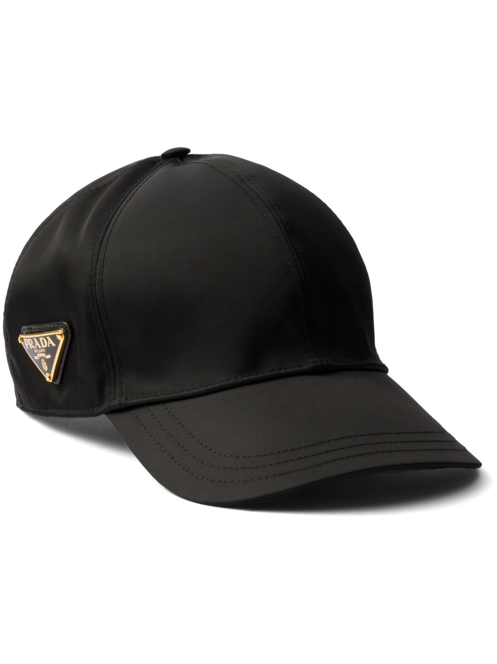Prada Re-Nylon Baseball Cap | Black | FARFETCH