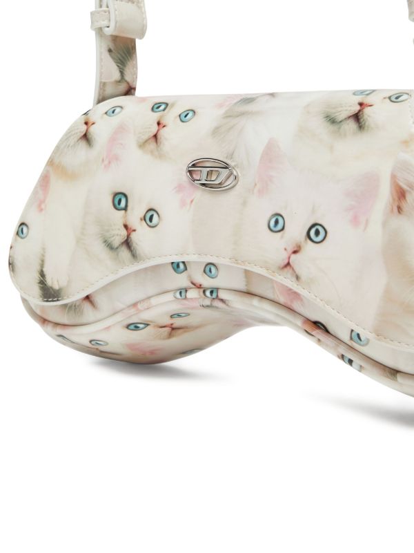 Diesel Play-Glossy ショルダーバッグ | ホワイト | FARFETCH JP