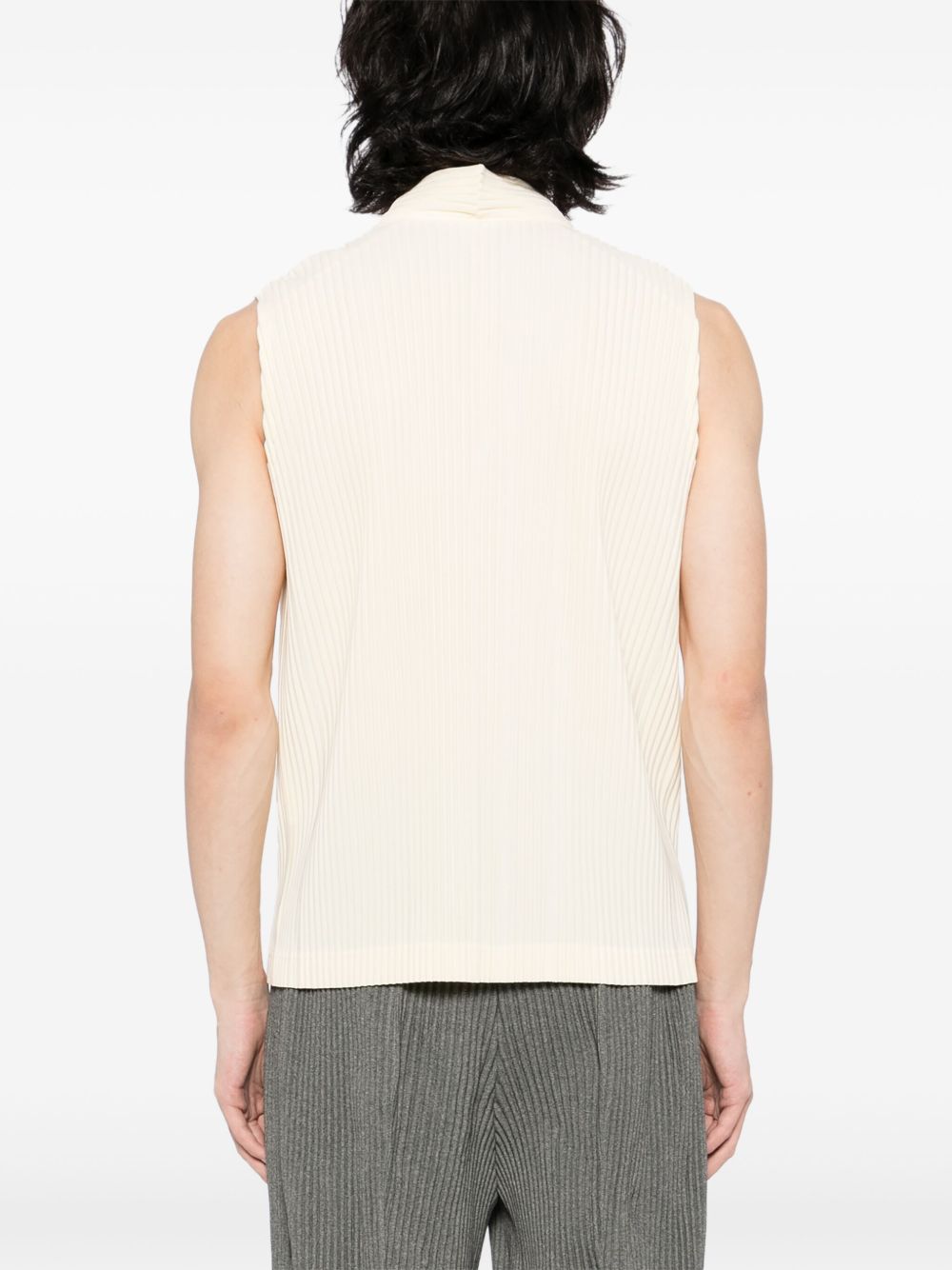 Homme Plissé Issey Miyake Turbine トップ | イエロー | FARFETCH JP