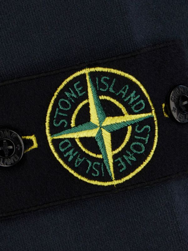 Stone Island ロゴ クルーネック スウェットシャツ | ブルー | FARFETCH JP
