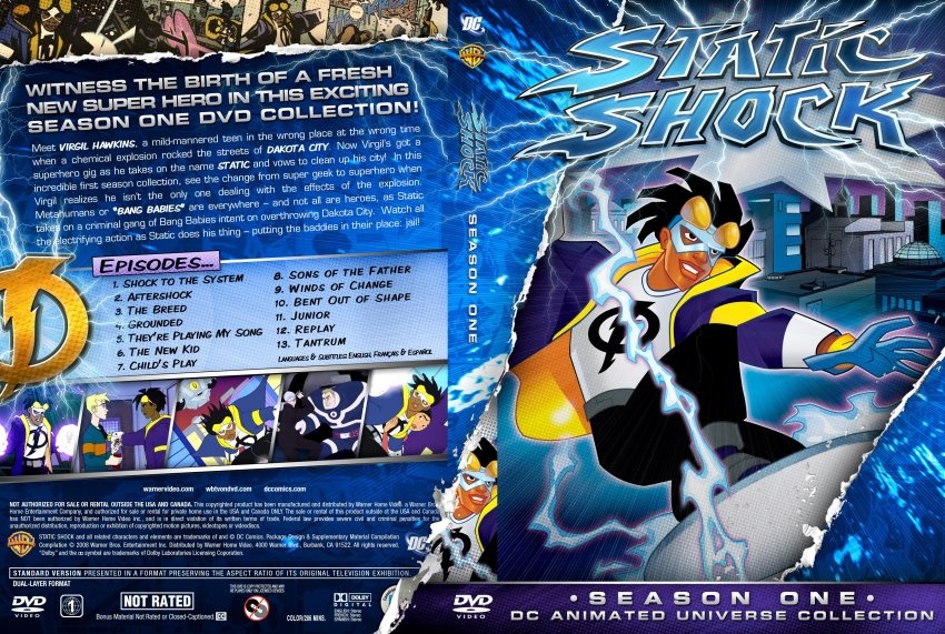 Static Shock The Complete First Season by ALLIED VAUGHN - Shop
