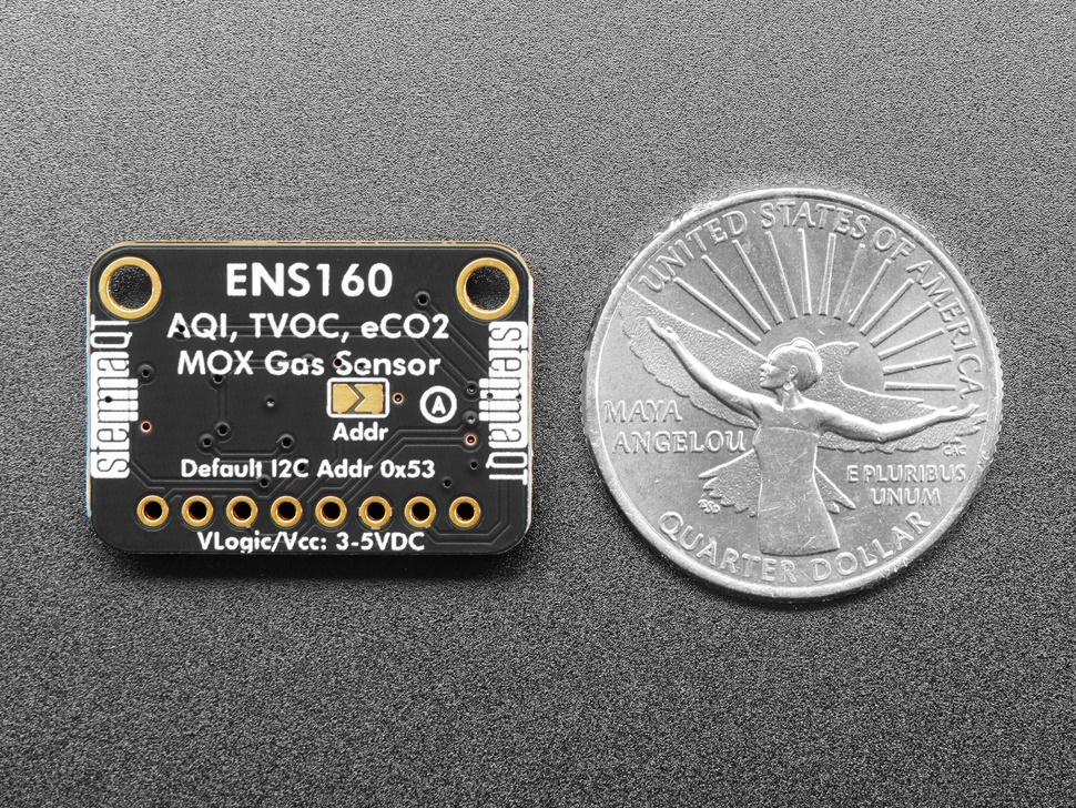 Adafruit ENS160 MOX Gas Sensor - Sciosense CCS811 Upgrade [STEMMA