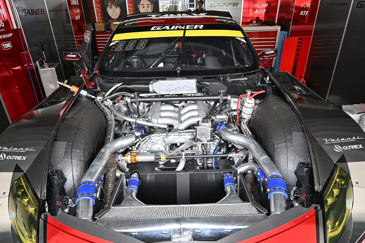 GT300クラスにデビューした「Z」は直線が速いだけに今後の活躍に期待