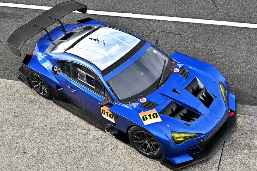 STI・S001」という「謎のBRZ」がスーパーGTのテストに登場……!? 一体