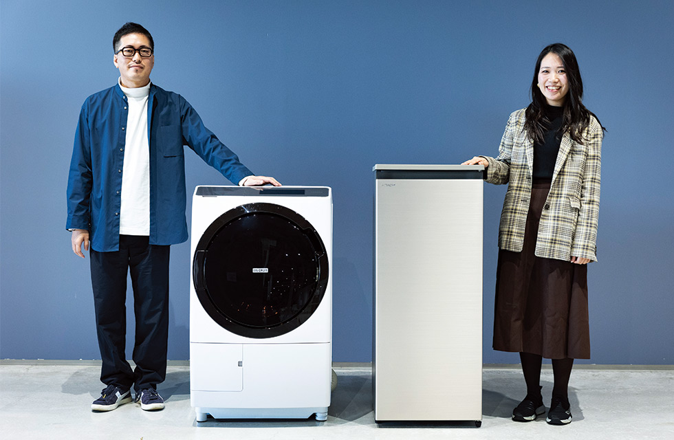 日立“スマート冷蔵庫”はアプリで発注も 寝室に置けるデザイン：日経