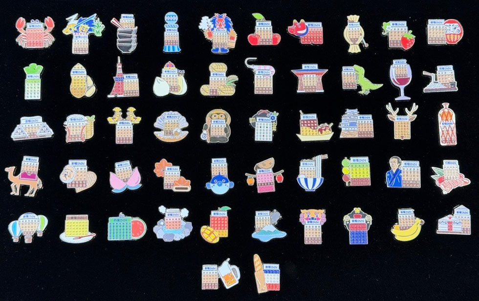 本気を出すと沼る」東横インのピンバッジ 13万個売れの“怪”戦略：日経