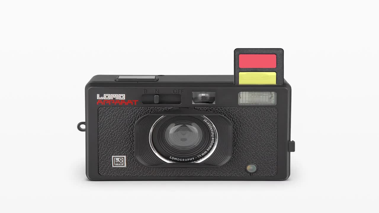 LomoApparat 21 mm Wide-angle Camera Fluffy Omelet Edition – Lomography