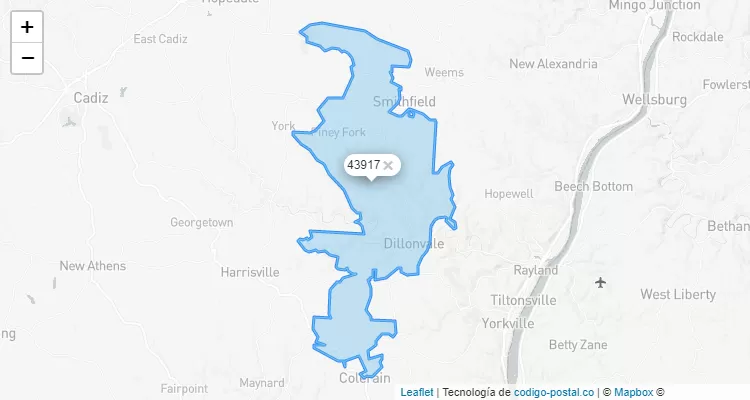 43917 ZIP Code - United States