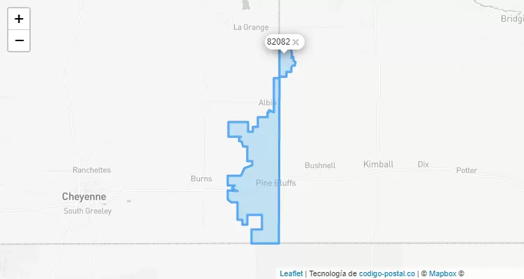 82082 ZIP Code - United States