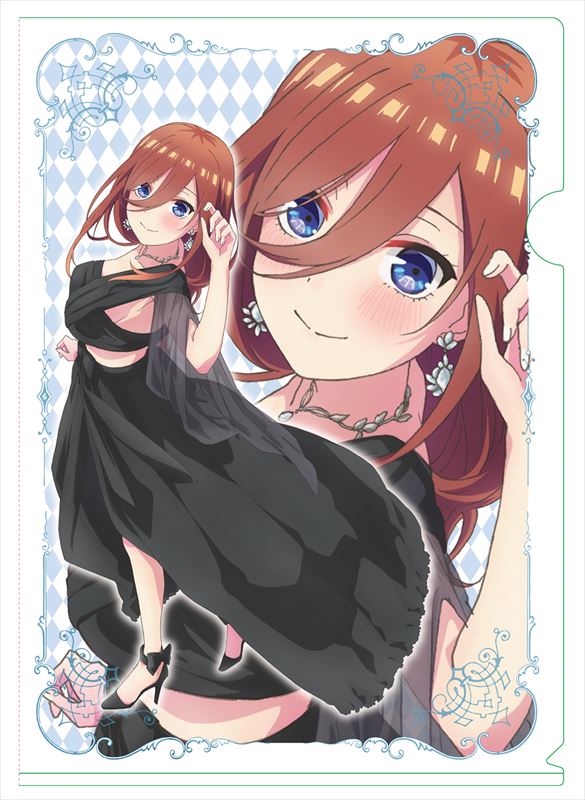 五等分の花嫁∬_クリアファイル【中野三玖】黒ドレス | 公式グッズ