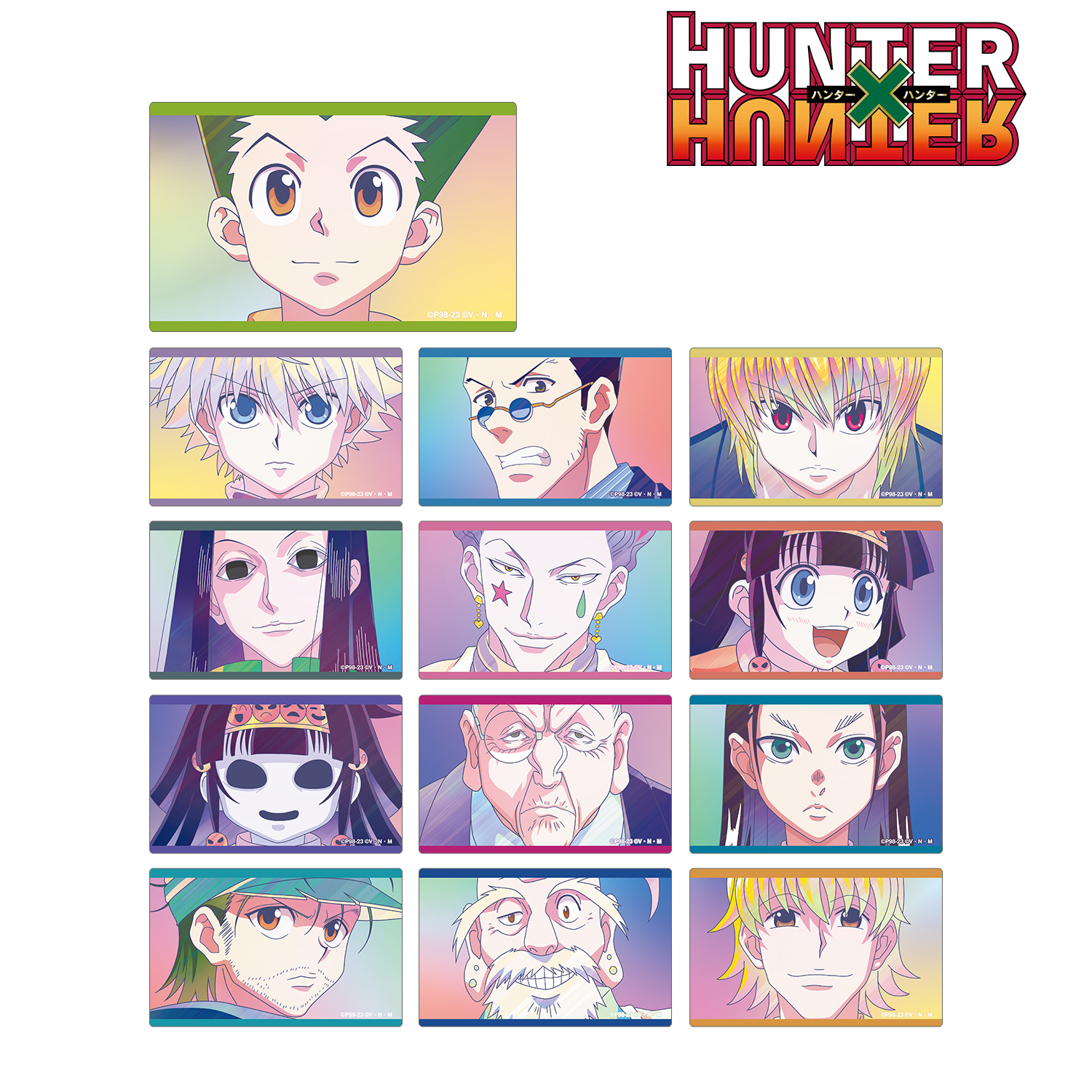 HUNTER×HUNTER_トレーディング Ani-Art clear label 第3弾 カード