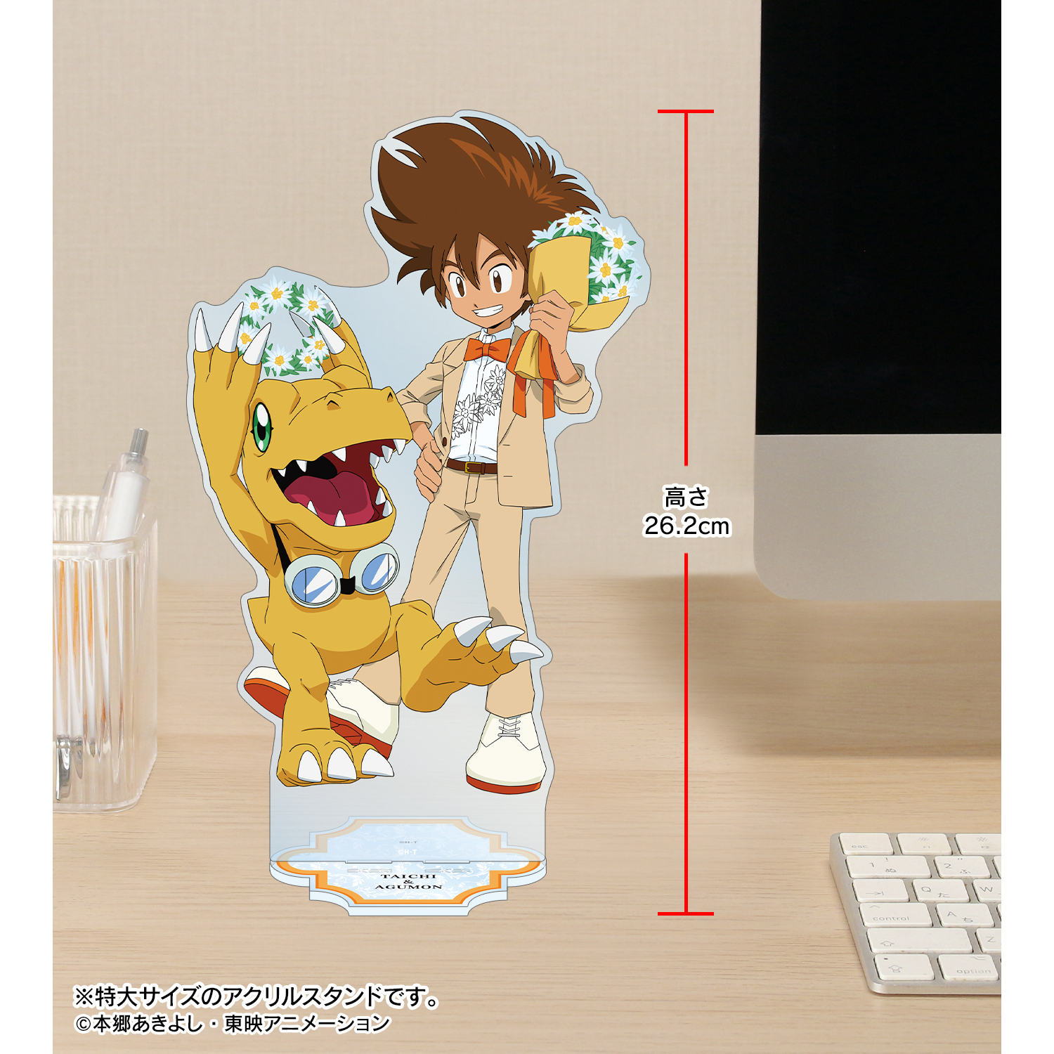 デジモンアドベンチャー_描き下ろし 八神太一&アグモン 25th