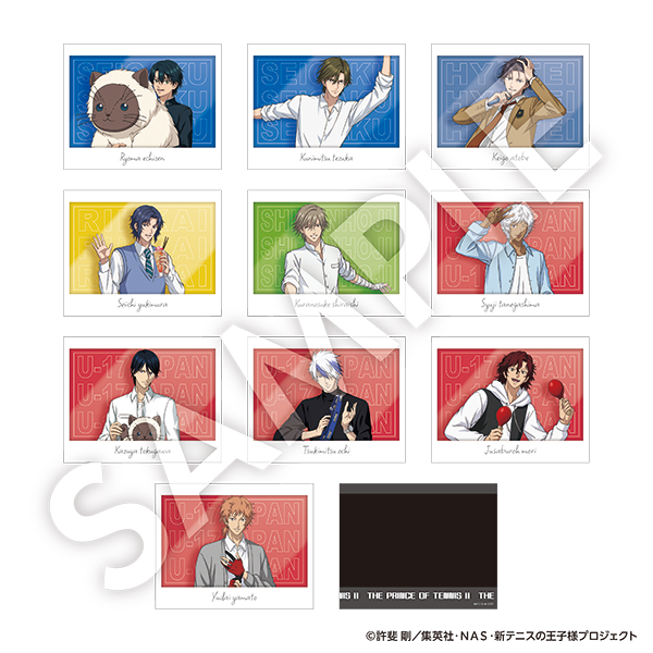 新テニスの王子様_スナップショット風カード【R1 2410】全10種 【BOX