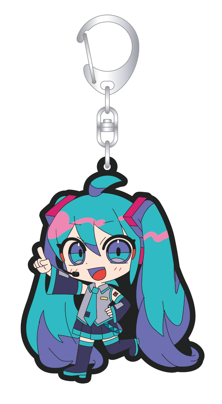 初音ミクシリーズ_ラバーキーホルダー／初音ミク | 公式グッズ・公式