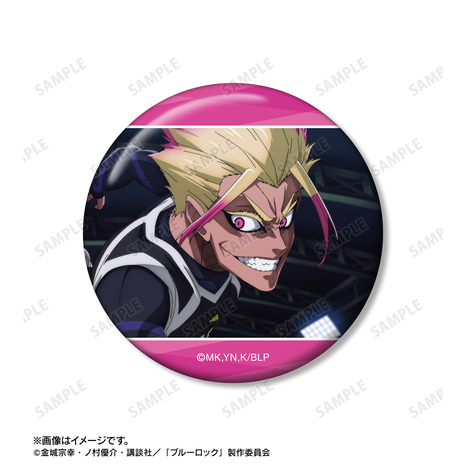 士道龍聖 and Gallery 缶バッジ 93点 ブルーロック 原画展 ブルー