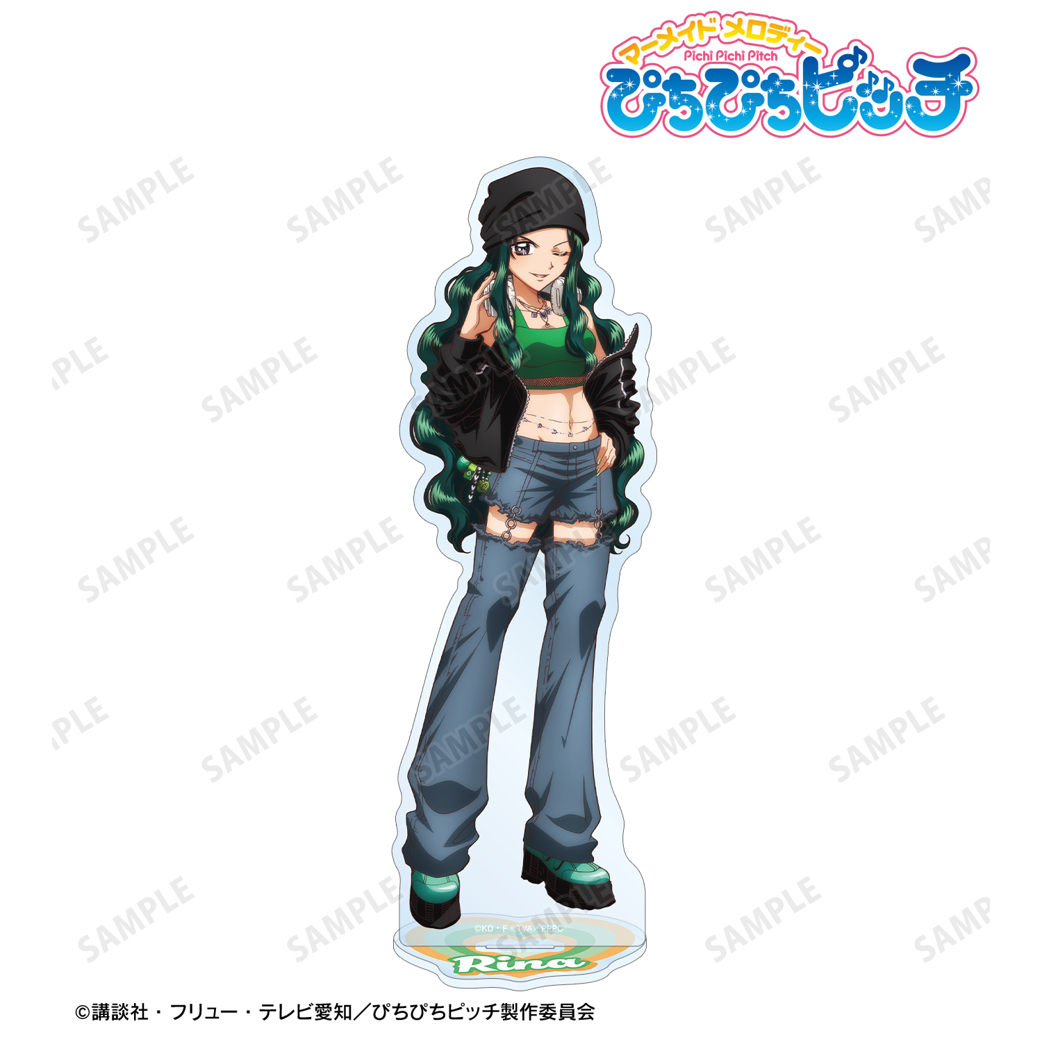 ぴちぴちピッチ_描き下ろし 洞院 リナ Y2Kファッションver. BIG