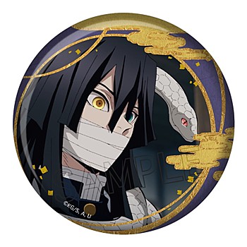 鬼滅の刃_箔押し缶バッジ Vol.2 伊黒小芭内 | 公式グッズ・公式
