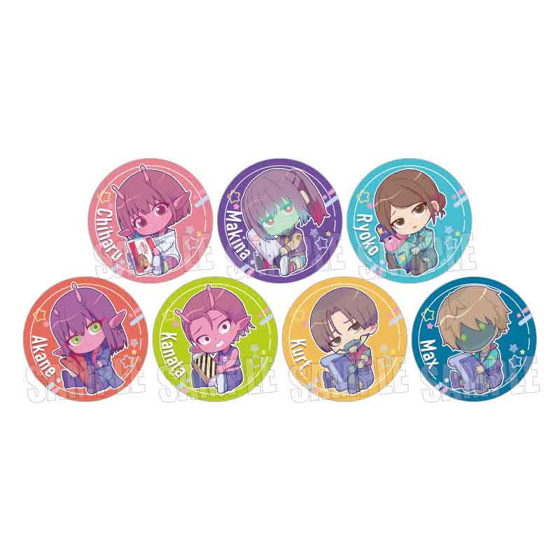 銀河特急 ミルキー☆サブウェイ_トレーディング缶バッジ ぎゅぎゅっと