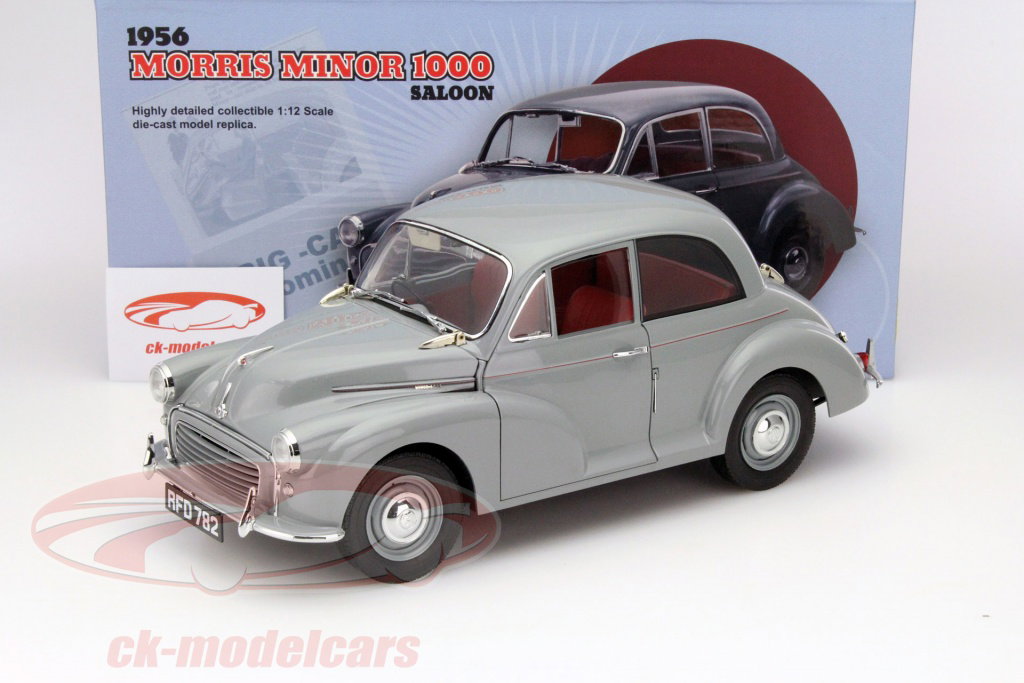 Sun Star Models 1:12 Morris Minor 1000 Saloon Year 1956 Grey 4782