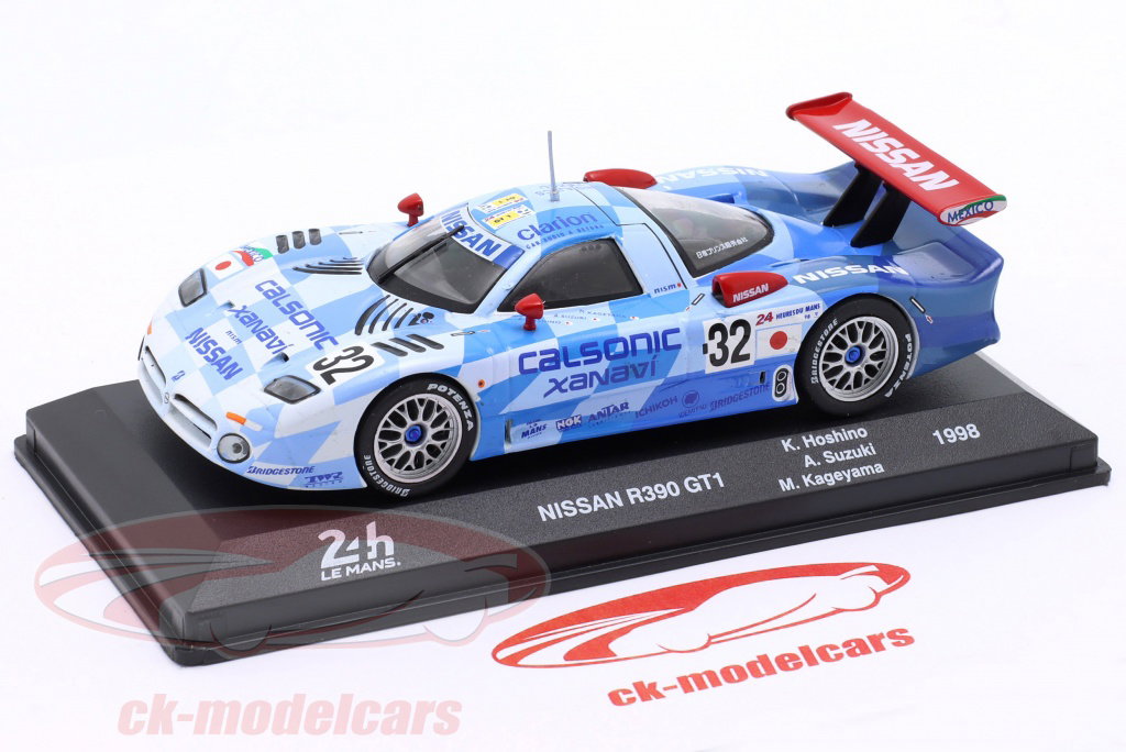 Altaya 1:43 Nissan R390 GT1 #32 3rd 24h LeMans 1998 Hoshino