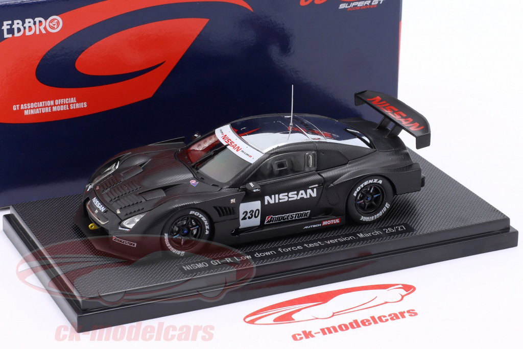 Ebbro 1:43 Nissan GT-R GT500 #230 Test Fuji Super GT Series 2008