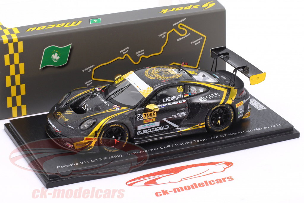 Spark 1:43 Porsche 911 GT3 R #88 FIA GT World Cup Macau 2024