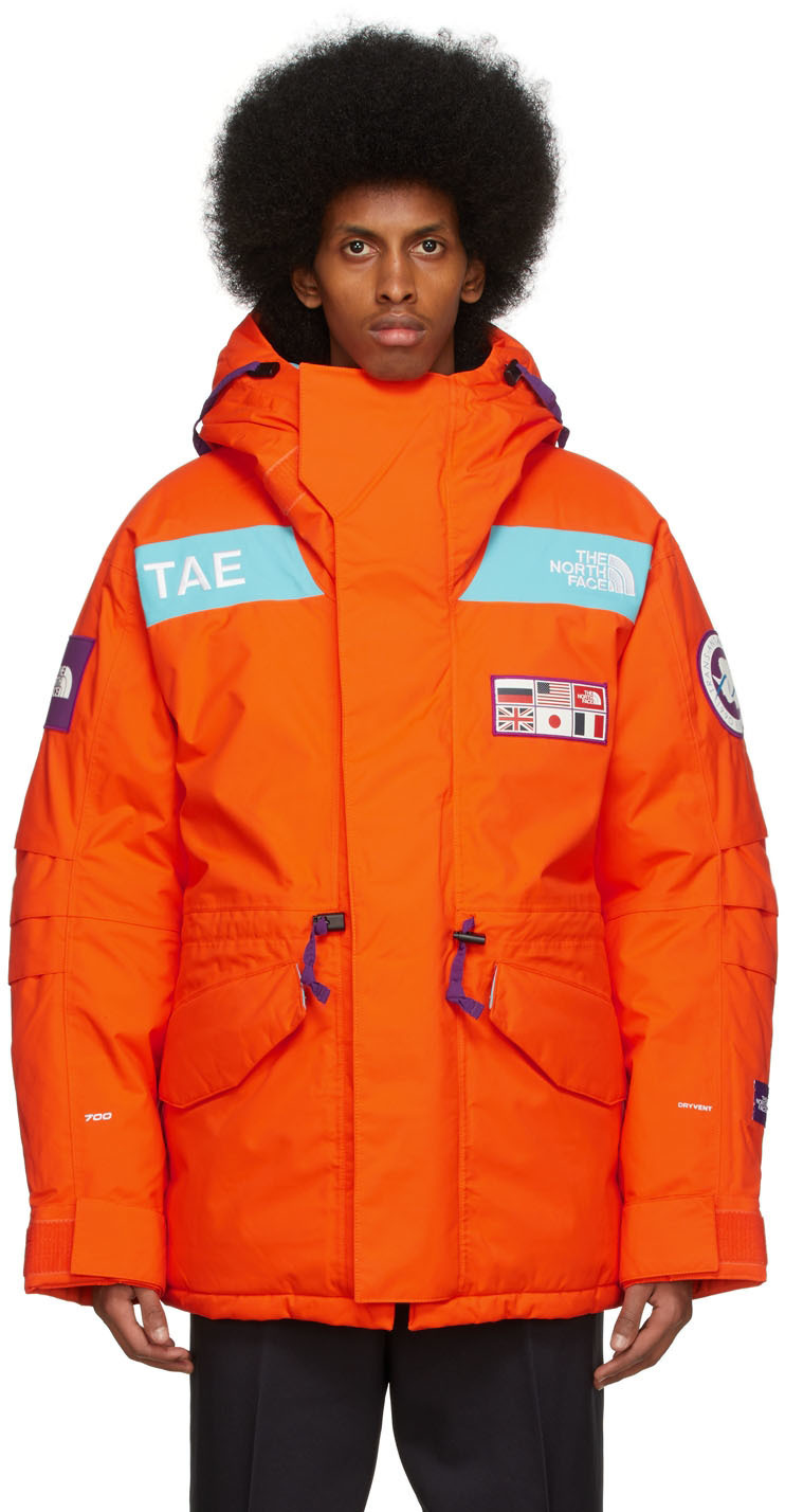 The North Face Orange Down Trans-Antarctica Expedition Jacket The