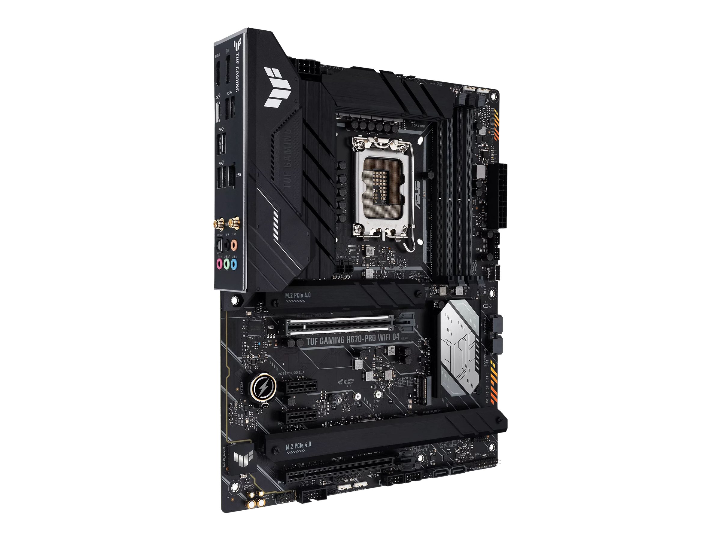 ASUS TUF GAMING H670-PRO WIFI D4 | Overview, Specs, Details | SHI