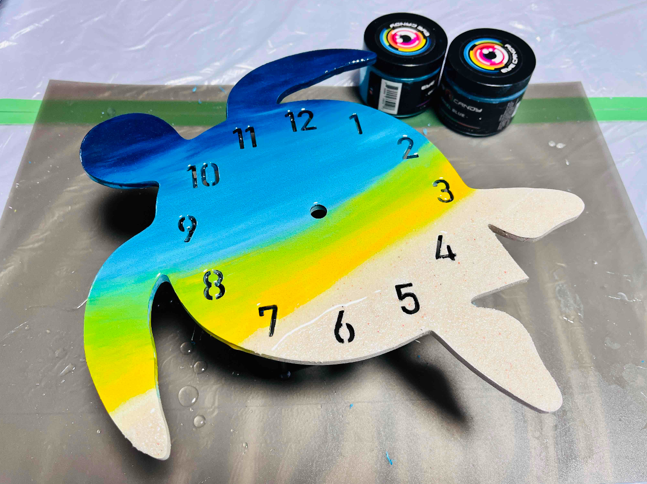 沖縄で人気上昇中！レジンアート体験】NEW！ご要望の多かった海色の