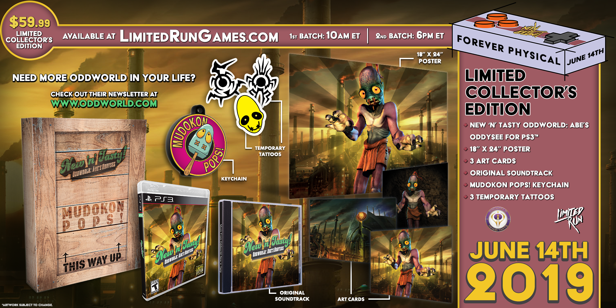 Limited Run #270: Oddworld: New N' Tasty Collector's Edition (PS3