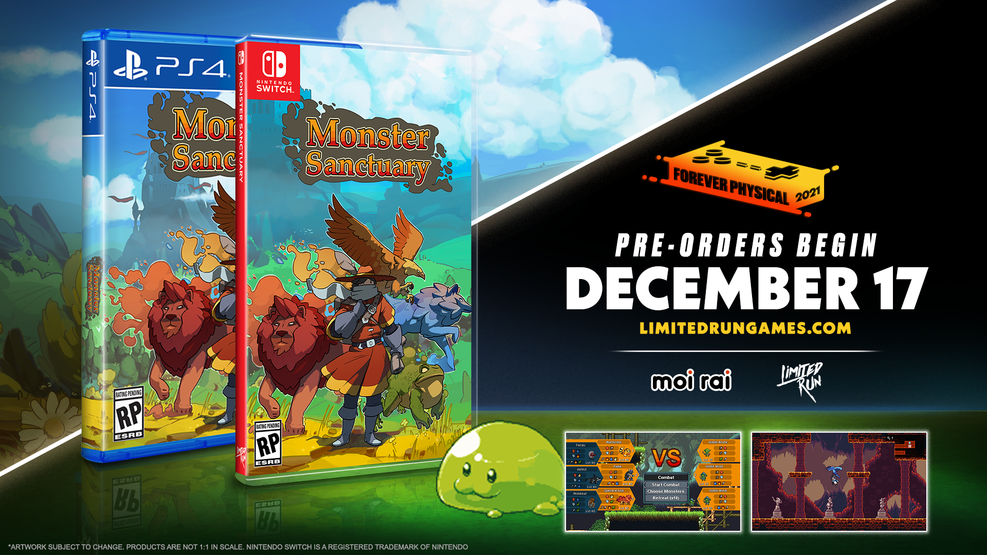 Switch Limited Run #134: Monster Sanctuary – Limited Run Games