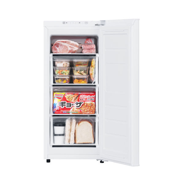 アイリスオーヤマ 冷凍庫 64L IUSN-S6A-W 1台 - アスクル