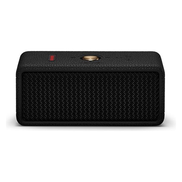 Marshall ワイヤレスポータブル防水スピーカー/ブラック&ブラス