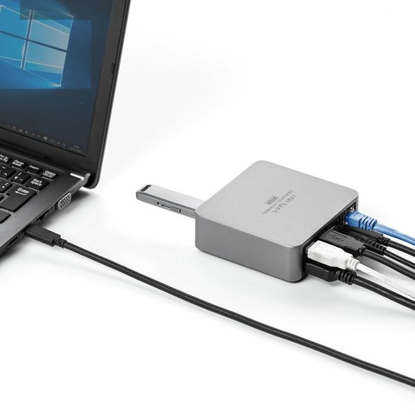 ドッキングステーション USB3.0×4 HDMI×1 RJ-45×1 400-VGA015